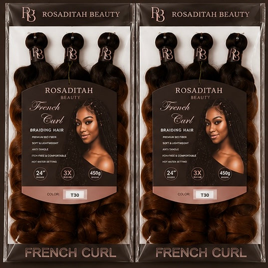 FRENCH CURL MÈCHES SYNTHÉTIQUE PREMIUM