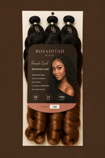 FRENCH CURL MÈCHES SYNTHÉTIQUE PREMIUM