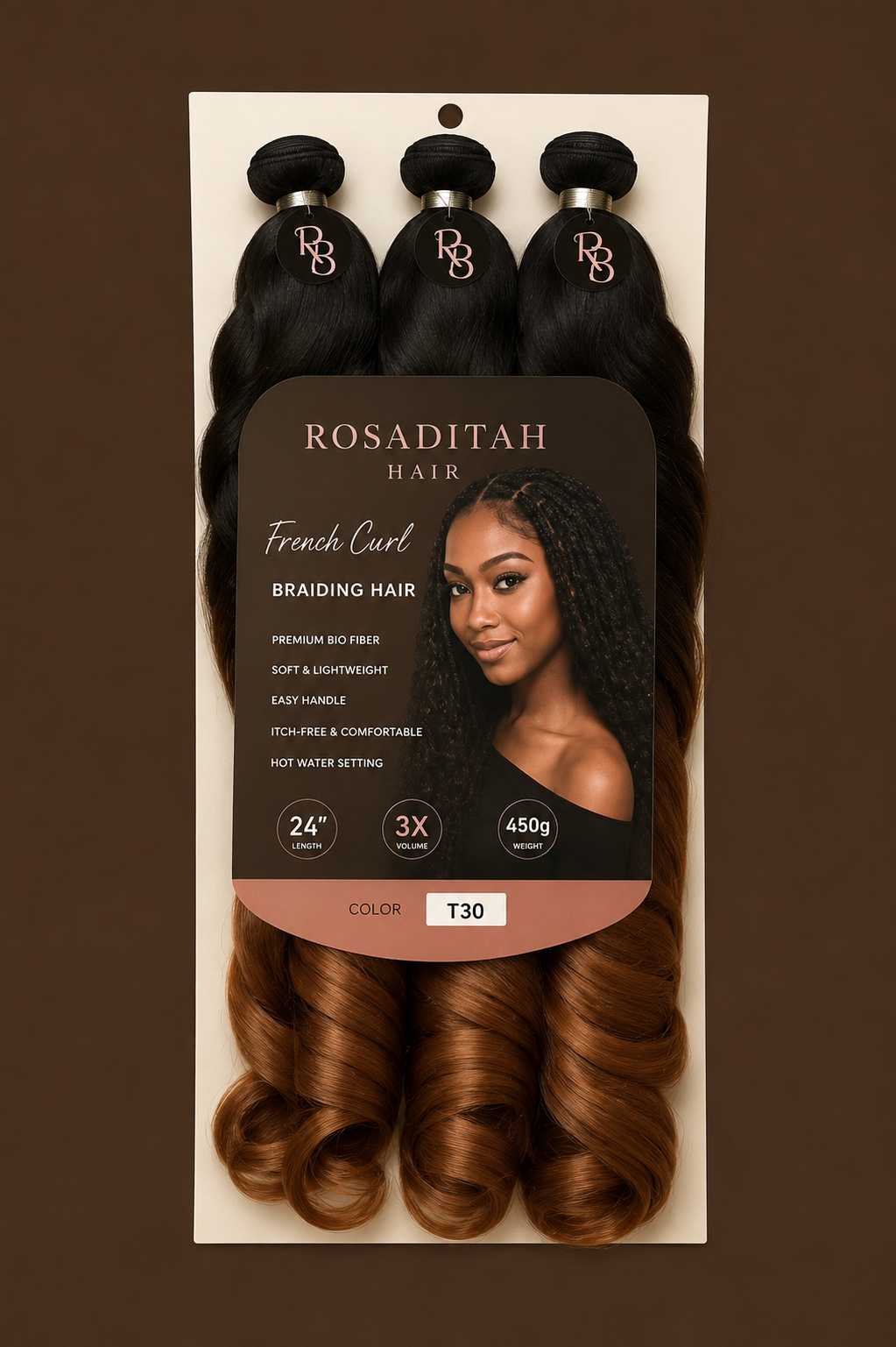 FRENCH CURL MÈCHES SYNTHÉTIQUE PREMIUM